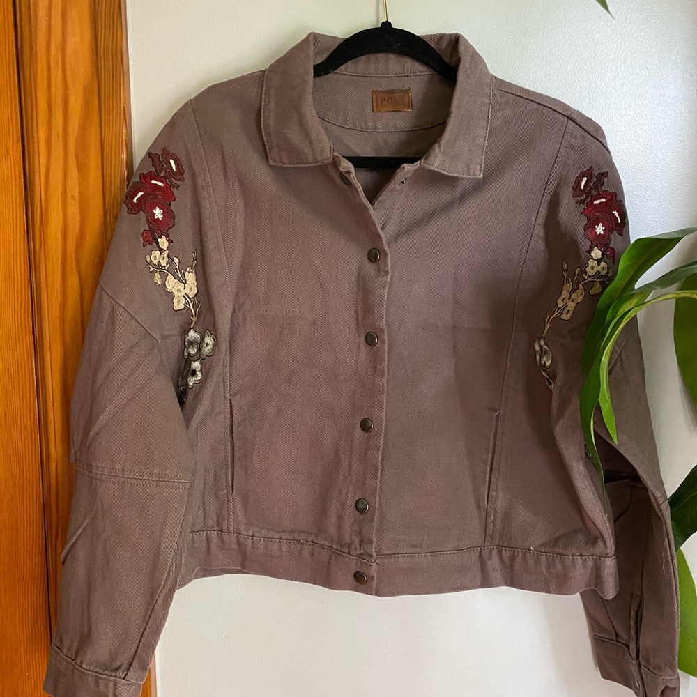 Embroidered Jean Jacket